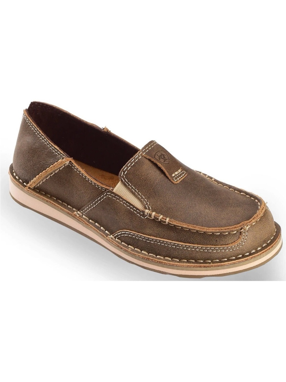 Ariat Cruiser Moccasins Womens Size 9 B Brown Bomber Flats Casual 10023008